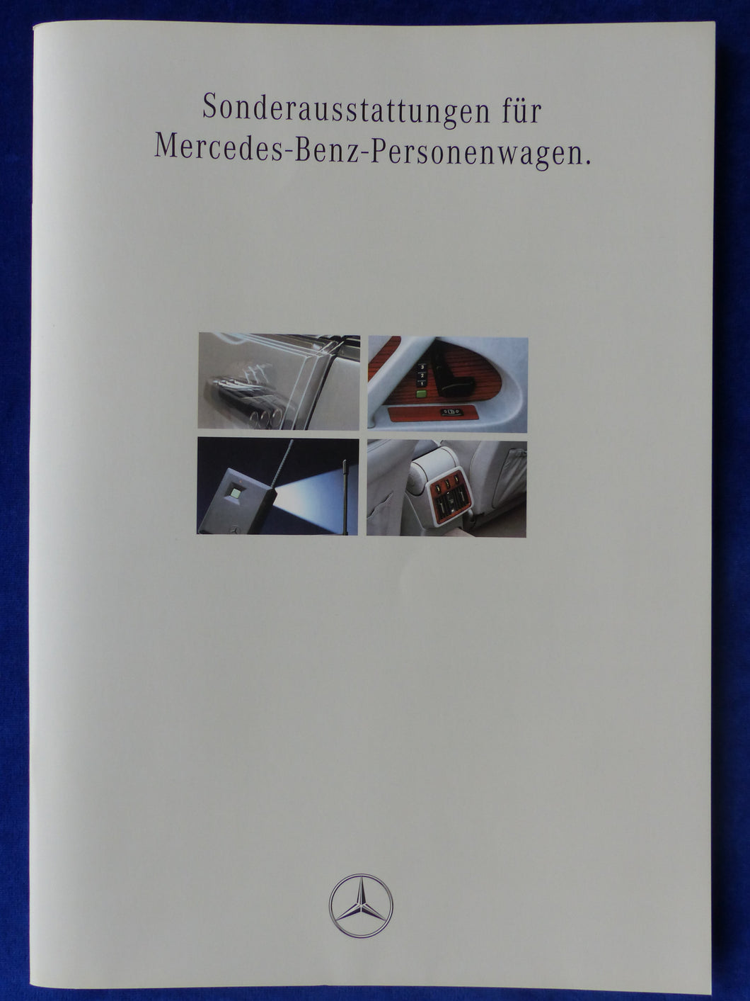 Mercedes-Benz Sonderausstattungen E-Klasse S-Klasse - Prospekt Brochure 04.1994