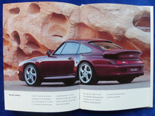 Lade das Bild in den Galerie-Viewer, Porsche 911 Carrera Turbo Typ 993 MJ 1996 - Hardcover Prospekt Brochure 08.1995
