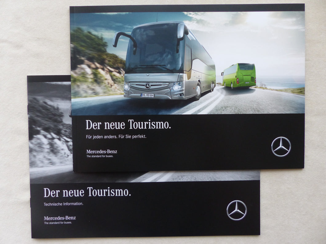 Mercedes-Benz Tourismo Reisebus MJ 2018 - Prospekt Brochure + Technische Daten 06.2017