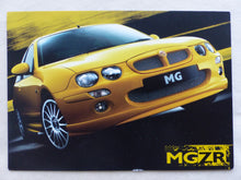 Lade das Bild in den Galerie-Viewer, MG Rover ZR 160 MJ 2002 - Prospektkarte Prospekt Brochure 07.2001
