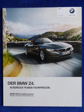 Lade das Bild in den Galerie-Viewer, BMW Z4 sDrive 18i 20i 28i 35i Typ E89 MJ 2014 - Prospekt Brochure 01.2014

