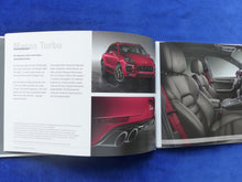 Lade das Bild in den Galerie-Viewer, Porsche Exclusive Macan S Turbo MJ 2015 - Hardcover Prospekt Brochure 11.2014
