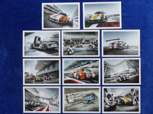 Lade das Bild in den Galerie-Viewer, Porsche Motorsport 911 GT3 Cup RSR Hybrid RS Spyder Gulf - Postkarten Set 2011

