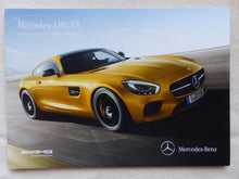 Lade das Bild in den Galerie-Viewer, Mercedes-Benz AMG GT S Roadster MJ 2015 - Prospekt Brochure + Preisliste 10.2014
