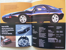 Lade das Bild in den Galerie-Viewer, Porsche Modelle 1994 - 911 Carrera 928 GTS 968 CS - Prospekt Brochure 12.1993
