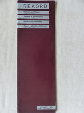 Lade das Bild in den Galerie-Viewer, Opel Rekord - Farben &amp; Polster - Prospekt Brochure 02.1985
