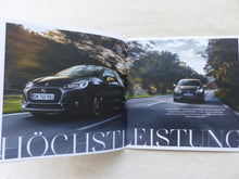 Lade das Bild in den Galerie-Viewer, Citroen DS3 Performance DS 3 Cabrio Performance - Prospekt Brochure 04.2016

