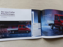 Lade das Bild in den Galerie-Viewer, VW Crafter Kastenwagen Pritschenwagen MJ 2017 - Prospekt Brochure 09.2016 - car-brochure
