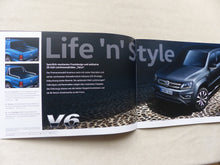 Lade das Bild in den Galerie-Viewer, VW Amarok Aventura V6 TDI MJ 2017 - Prospekt Brochure 09.2016 - car-brochure
