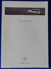 Lade das Bild in den Galerie-Viewer, Mercedes E-Klasse T-Modelle E 55 AMG S210 MJ 2000 - Prospekt Brochure 07.1999
