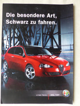 Lade das Bild in den Galerie-Viewer, Alfa Romeo 147 Ausstattung Linea Nera MJ 2007 - Prospekt Brochure 05.2006
