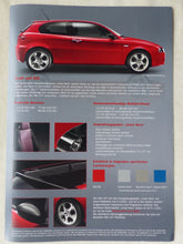 Lade das Bild in den Galerie-Viewer, Alfa Romeo 147 Ausstattung Linea Nera MJ 2007 - Prospekt Brochure 05.2006
