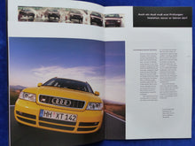 Lade das Bild in den Galerie-Viewer, Audi S4 - Farben Ausstattungen Daten MJ 1998 - Prospekt Brochure 09.1997

