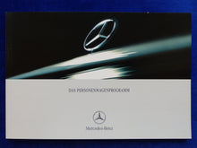 Lade das Bild in den Galerie-Viewer, Mercedes-Benz Personenwagenprogramm MJ 2001 - Prospekt Brochure 06.2000
