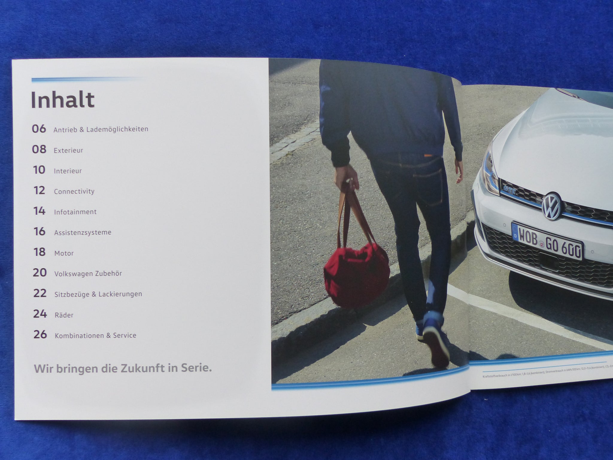 VW Golf GTE Plug-In Hybrid MJ 2017 - Prospekt Brochure 01.2017