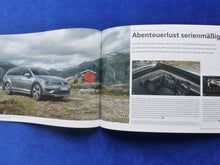 Lade das Bild in den Galerie-Viewer, VW Golf Variant Alltrack MJ 2017 - Prospekt Brochure 01.2017
