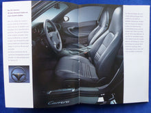 Lade das Bild in den Galerie-Viewer, Porsche 911 Carrera Cabrio Typ 996 MJ 1999 - Hardcover Prospekt Brochure 09.1998
