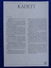 Lade das Bild in den Galerie-Viewer, Opel Kadett GSi - Technische Daten &amp; Ausstattungen - Prospekt Brochure 01.1988
