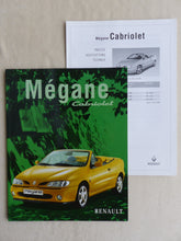 Lade das Bild in den Galerie-Viewer, Renault Megane Cabrio MJ 1999 - Prospekt Brochure + Preisliste 05.1998
