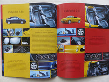 Lade das Bild in den Galerie-Viewer, Renault Megane Cabrio MJ 1999 - Prospekt Brochure + Preisliste 05.1998
