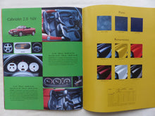 Lade das Bild in den Galerie-Viewer, Renault Megane Cabrio MJ 1999 - Prospekt Brochure + Preisliste 05.1998
