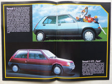 Lade das Bild in den Galerie-Viewer, Renault Programm '87 - 5 21 25 Espace Alpine V6 Turbo - Prospekt Brochure 1987
