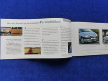 Lade das Bild in den Galerie-Viewer, Renault Programm '99 - Clio Twingo Megane Century - Prospekt Brochure 07.1998
