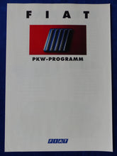 Lade das Bild in den Galerie-Viewer, Fiat Programm 1993/94 - Panda Uno Tipo Tempra Croma - Prospekt Brochure 1993
