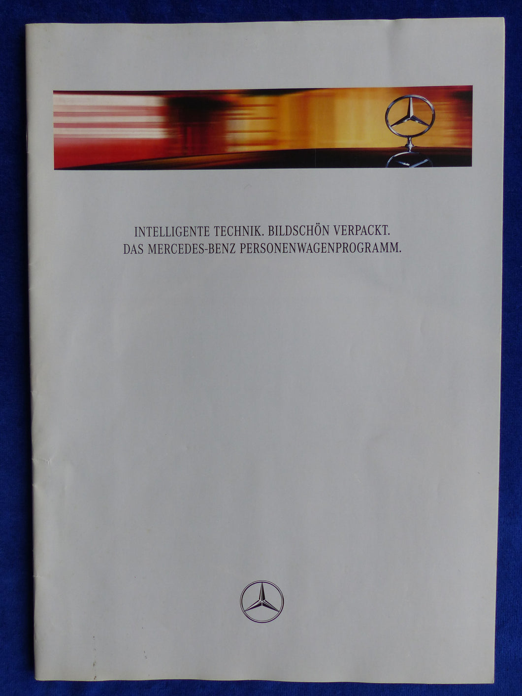 Mercedes-Benz Programm 1998 - A C E-Klasse SL CLK G - Prospekt Brochure 08.1997
