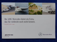 Lade das Bild in den Galerie-Viewer, Mercedes-Benz AMG Private Lounge - SLS GT3 C 63 ML 63 - Prospekt Brochure 2011 - car-brochure
