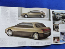 Lade das Bild in den Galerie-Viewer, Renault Megane Prototyp Forschungsfahrzeug V6 Turbo - Prospekt Brochure 05.1989
