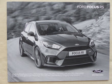 Lade das Bild in den Galerie-Viewer, Ford Focus RS Blue &amp; Black - Preisliste MJ 2018 - Prospekt Brochure 12.2017
