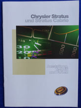 Lade das Bild in den Galerie-Viewer, Chrysler Stratus LX V6 - Ausstattung Technik Farben - Prospekt Brochure 04.1998
