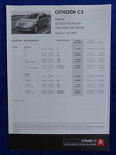 Lade das Bild in den Galerie-Viewer, Citroen C3 VSX Exclusive - Preisliste MJ 2004 - Prospekt Brochure 07.2003
