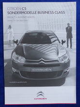 Lade das Bild in den Galerie-Viewer, Citroen C5 Business Class - Preisliste MJ 2010 - Prospekt Brochure 10.2009
