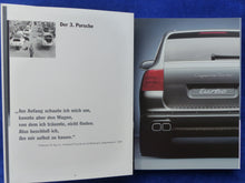 Lade das Bild in den Galerie-Viewer, Porsche Cayenne S Turbo MJ 2003 - Hardcover Prospekt Brochure 06.2002
