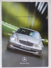 Lade das Bild in den Galerie-Viewer, Mercedes-Benz C-Klasse Limousinen W203 - Prospekt Brochure 02.2000
