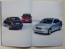 Lade das Bild in den Galerie-Viewer, Mercedes-Benz C-Klasse Limousinen W203 - Prospekt Brochure 02.2000
