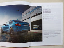 Lade das Bild in den Galerie-Viewer, BMW M2 Coupe 2er Typ F22 MJ 2016 - Prospekt Brochure + Preisliste 03.2016
