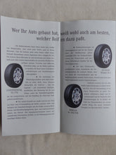 Lade das Bild in den Galerie-Viewer, Mercedes-Benz Winterreifen Conti Dunlop Pirelli 1995 - Prospekt Brochure 09.1994
