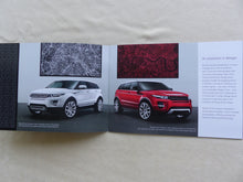 Lade das Bild in den Galerie-Viewer, Range Rover 2012 Evoque Pure Prestige Dynamic - US-Prospekt Brochure 2011 USA

