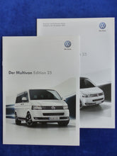 Lade das Bild in den Galerie-Viewer, VW Bus T5 Multivan Edition 25 MJ 2011 - Prospekt Brochure + Preisliste 09.2010

