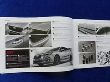 Lade das Bild in den Galerie-Viewer, Subaru Impreza - Zubehör MJ 2018 - Prospekt Preisliste Brochure 11.2017
