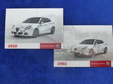 Lade das Bild in den Galerie-Viewer, Alfa Romeo Giulietta 1955 1962 2010 - Kippbild Karten Postkarten-Set 2 Stück
