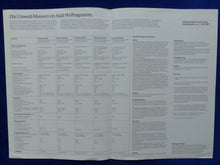 Lade das Bild in den Galerie-Viewer, Audi 90 quattro 20V - Technische Daten MJ 1990 - Prospekt Brochure 07.1989
