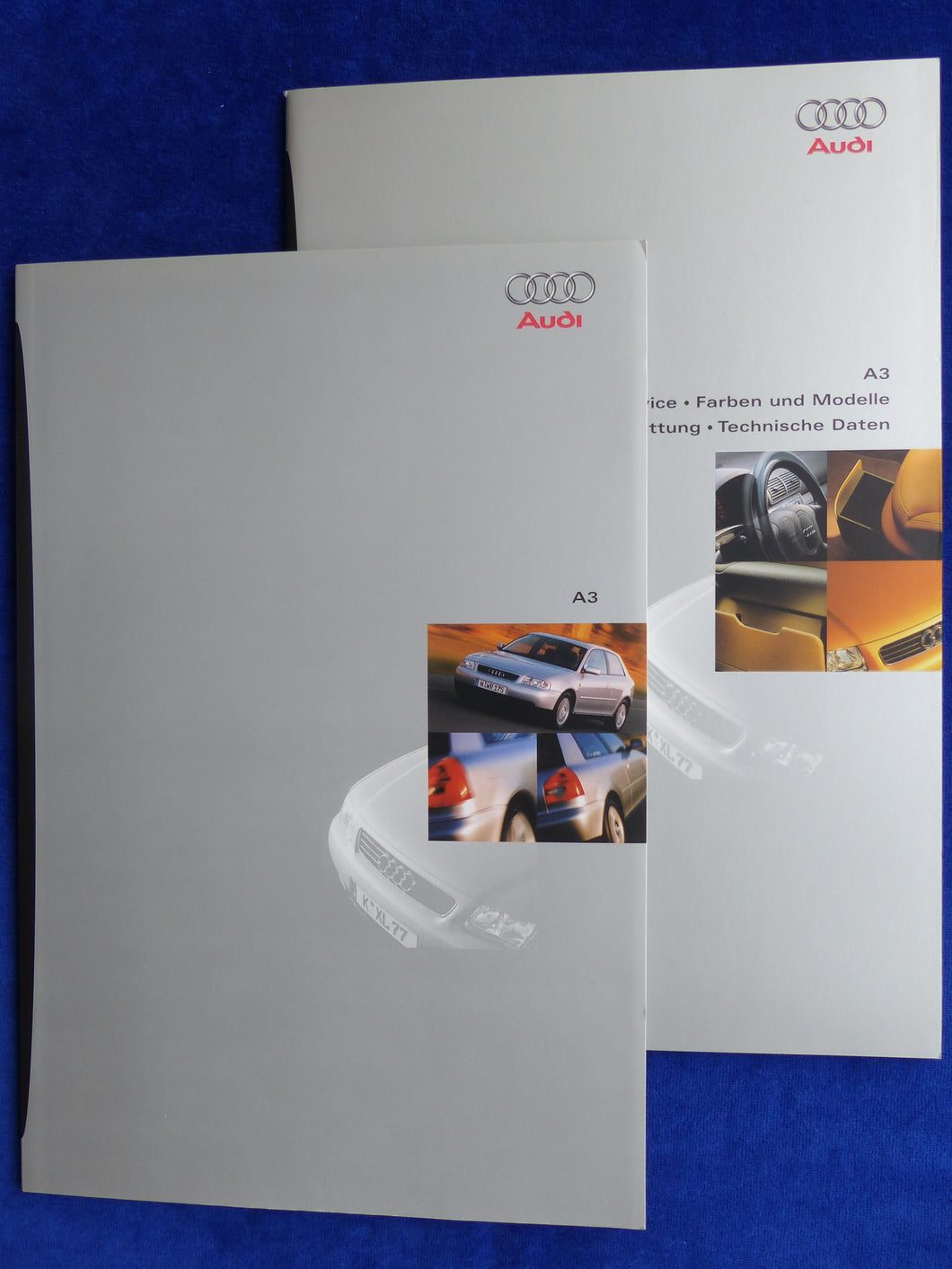 Audi A3 Typ 8L MJ 1997 - Prospekt Brochure + Daten & Ausstattungen 11.1996