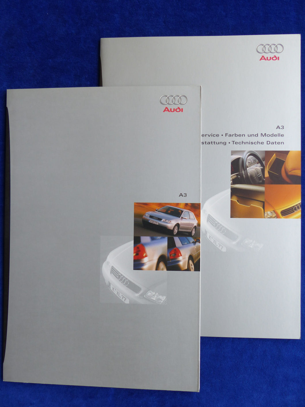 Audi A3 Typ 8L MJ 1997 - Prospekt Brochure + Daten & Ausstattungen 06.1996