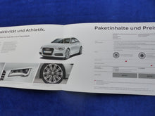 Lade das Bild in den Galerie-Viewer, Audi S line selection Businesspaket - A6 A7 MJ 2014 - Prospekt Brochure 11.2013
