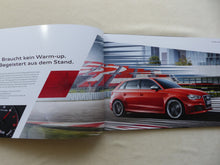 Lade das Bild in den Galerie-Viewer, Audi RS 3 Sportback quattro - Hardcover Prospekt Brochure + Preisliste 03.2015
