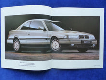 Lade das Bild in den Galerie-Viewer, Rover 800 Coupe V6 169 PS MJ 1993 - Prospekt Brochure 09.1992
